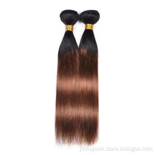 Most Popular Ombre hair 1b/brown Hair Weave Bundles,Cheap Human Hair Bundles